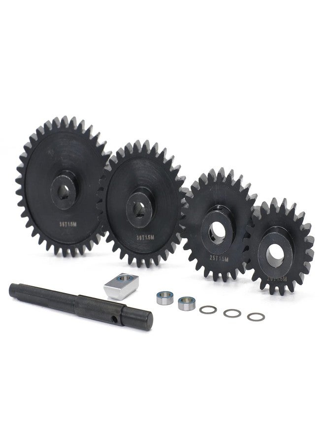 ZLiT RC Car Gear Kit for Traxxas1/5,Harden Steel Gears for Traxxas 1/5 X-MAXX XRT 1.5M 20T-25T-30T-35T Crawler Car Large Transmission Gear Part (30T+30T) - Image 5
